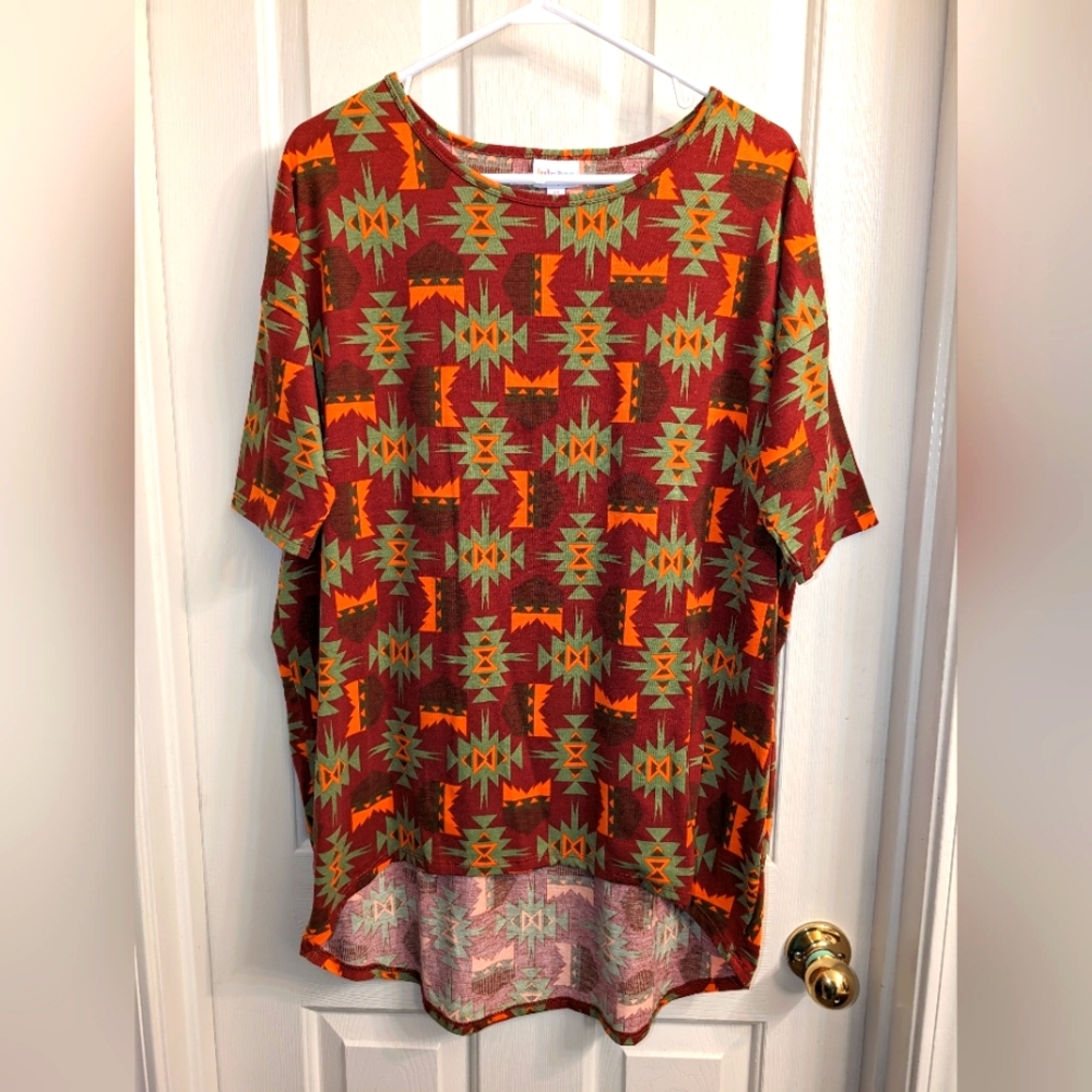 Medium LuLaRoe Aztec Style Top